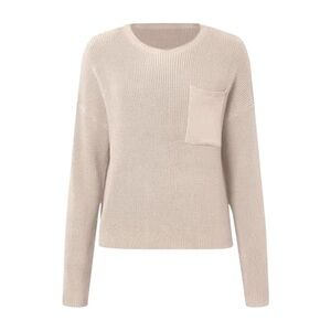 Figs Cream Crew Neck Sweater
